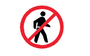 No Pedestrians